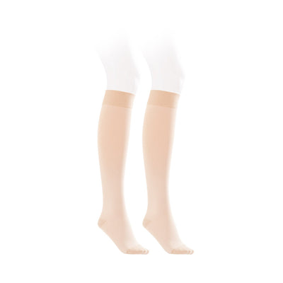 Jobst® Compression Knee-High Stockings, X-Large, Natural, 1 Pair of 2 (Compression Garments) - Img 1