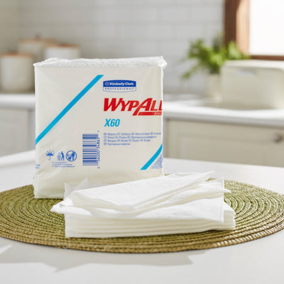 WypAll® X60 Task Wipe, ¼ Fold, 1 Case (Pads, Sponges and Task Wipes) - Img 6