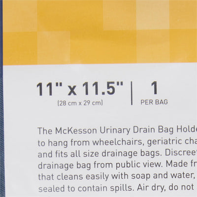 McKesson Urinary Bag Drainage Holder, Adjustable Straps, Navy Blue, 1 Case of 50 (Mobility) - Img 10