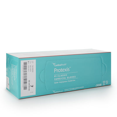 Protexis™ PI Classic Polyisoprene Surgical Glove, Size 7, Ivory, 1 Box of 50 () - Img 2