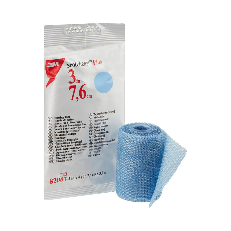 3M™ Scotchcast™ Plus Light Blue Cast Tape, 3 Inch x 4 Yard, 1 Each (Casting) - Img 5