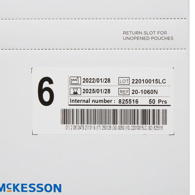 McKesson Perry® Performance Plus Surgical Glove, Size 6, Cream, 1 Box of 50 () - Img 3