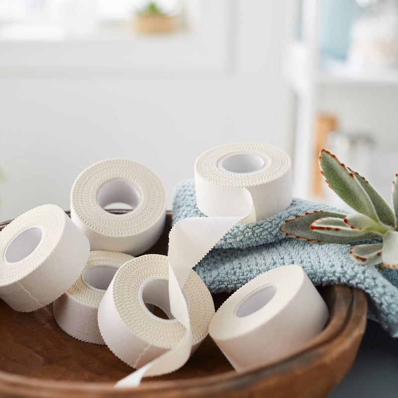 Kendall™ Cloth Medical Tape, 1 Inch x 10 Yard, White, 1 Roll (General Wound Care) - Img 5