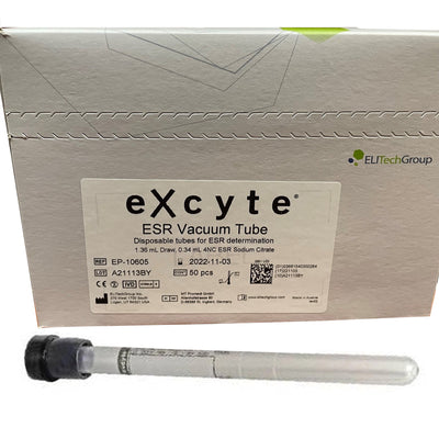 Excyte® Vacuum Tube Venous Blood Collection Tube, 1 Box of 50 (Laboratory Glassware and Plasticware) - Img 1