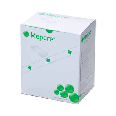Mepore® Adhesive Dressing, 3-2/3 x 10 Inch, 1 Box of 30 (General Wound Care) - Img 3