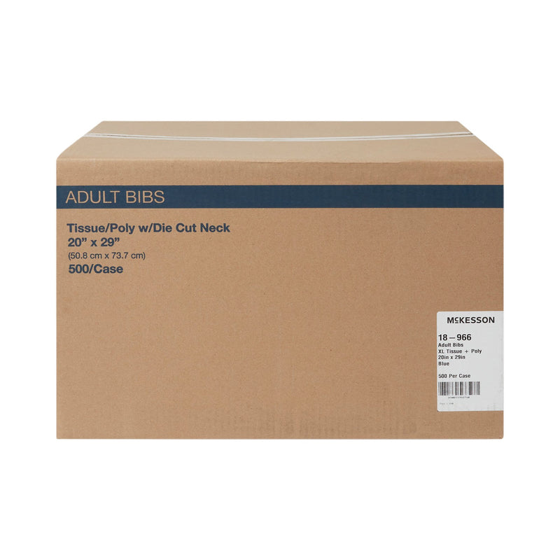 McKesson Bib, 1 Case of 500 (Bibs) - Img 2