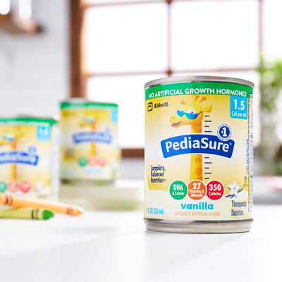 PediaSure® 1.5 Cal Vanilla Pediatric Oral Supplement / Tube Feeding Formula, 8 oz. Can, 1 Each () - Img 8