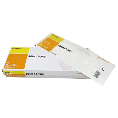 Primapore Adhesive Dressing, 10 x 30 Centimeter, 1 Box of 20 () - Img 1