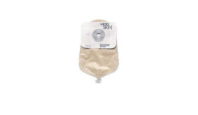 One-Piece Drainable Clear Urostomy Pouch, 9 Inch Length, Up to 1½ Inch Stoma, 1 Box of 10 (Ostomy Pouches) - Img 1