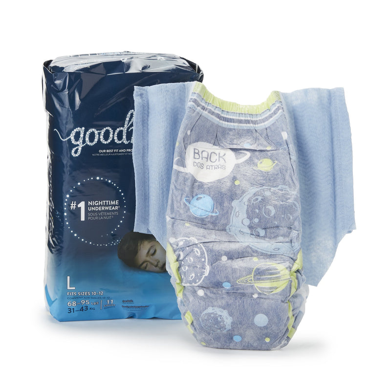GoodNites® Absorbent Underwear, Large, 1 Pack of 11 () - Img 1