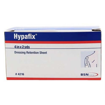 Hypafix® Nonwoven Dressing Retention Tape, 4 Inch x 2 Yard, White, 1 Case of 12 (General Wound Care) - Img 2