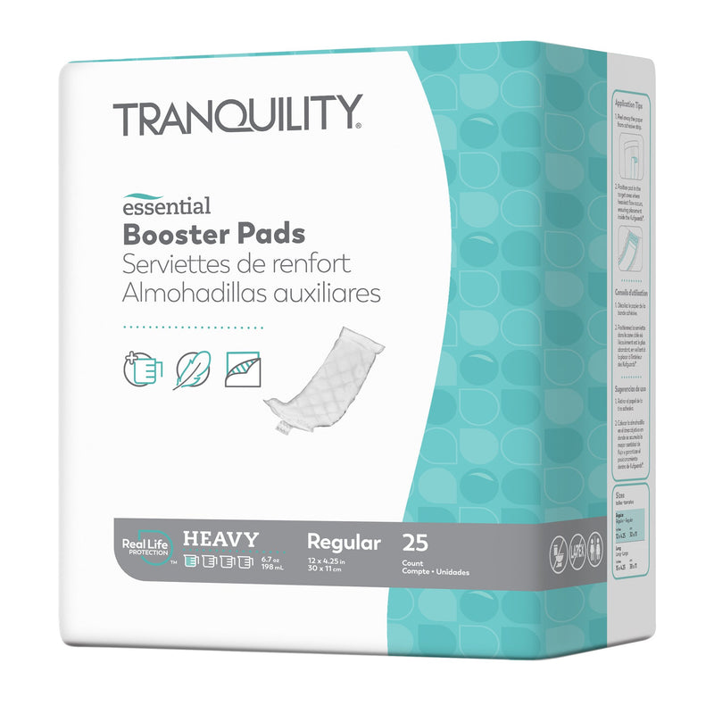 Select® Added Absorbency Incontinence Booster Pad, 4¼ x 12 Inch, 1 Case of 8 () - Img 3