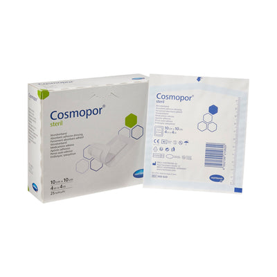 Cosmopor® Adhesive Dressing, 4 x 4 Inch, 1 Case of 200 (General Wound Care) - Img 1