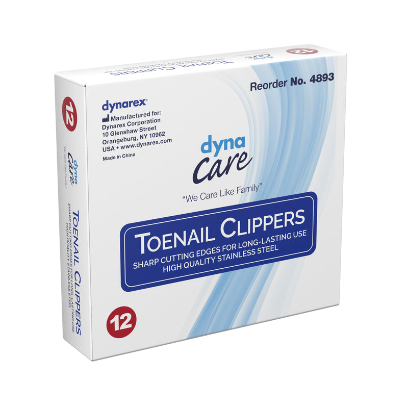 dynarex® Toenail Clippers, 1 Box of 12 (Nail Care) - Img 2