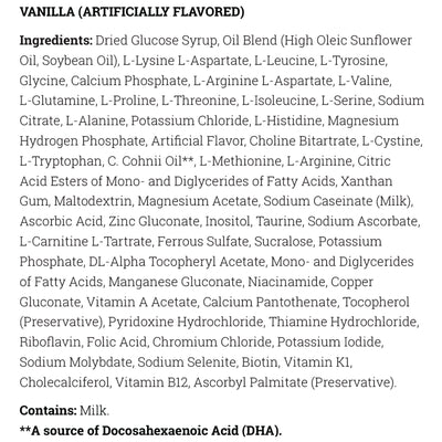 PKU trio™ Vanilla PKU Oral Supplement, 400-gram Can, 1 Case of 6 (Nutritionals) - Img 2