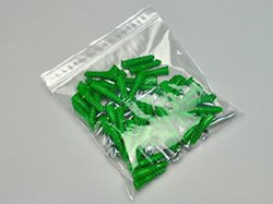 Clear Line Zip Closure Bag, 1 Box of 100 (Bags) - Img 1