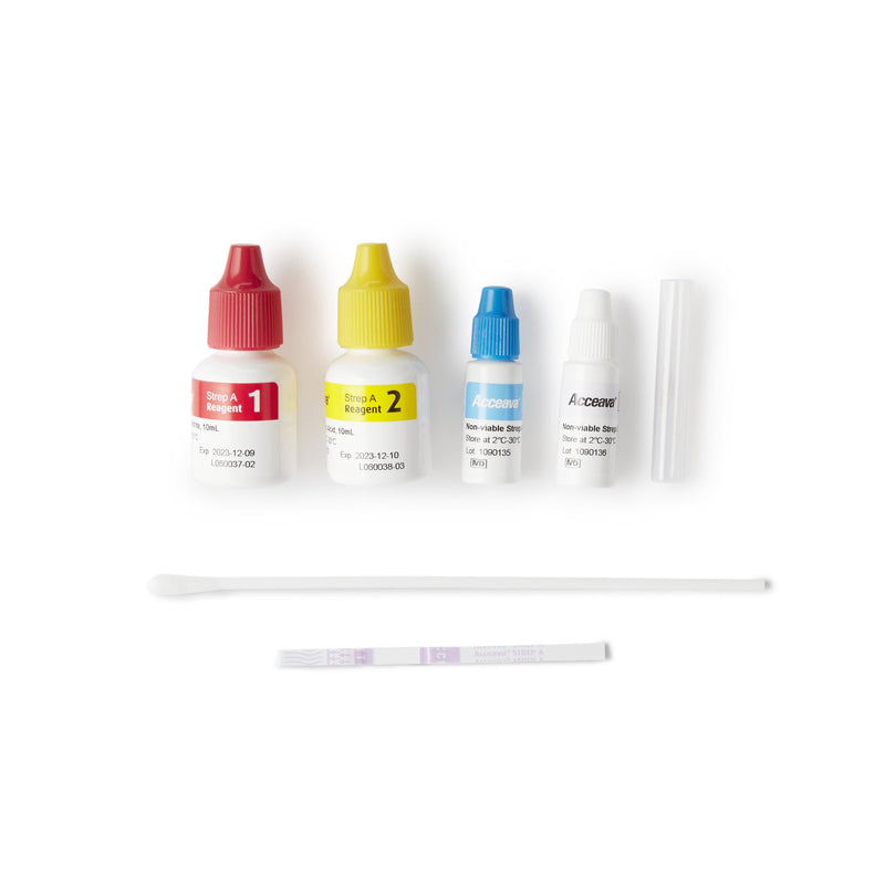 Acceava® Strep A Infectious Disease Immunoassay Rapid Test Kit, 1 Kit of 50 (Test Kits) - Img 3