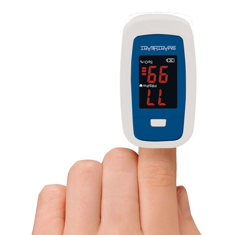 SmartHeart Fingertip Pulse Oximeter for Blood Oxygen Saturation, Economy, 1 Each (Oximetry) - Img 6