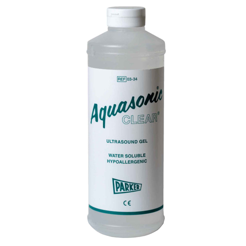 Aquasonic Clear® Ultrasound Gel, 1 Box of 6 (Conductive Gel and Cream) - Img 1