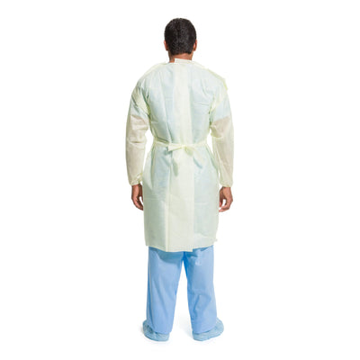 Halyard Basics Tri-Layer AAMI2 Isolation Gown, Extra Large, 1 Bag of 10 (Gowns) - Img 2