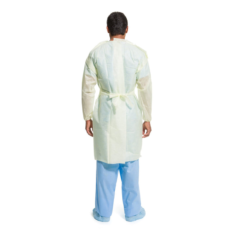 Halyard Basics Tri-Layer AAMI2 Isolation Gown, Extra Large, 1 Case of 100 (Gowns) - Img 2