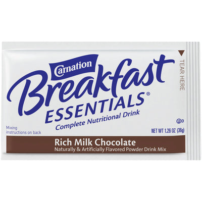 Carnation Breakfast Essentials® Chocolate Oral Supplement, 1.26 oz. Packet, 1 Case of 60 (Nutritionals) - Img 4