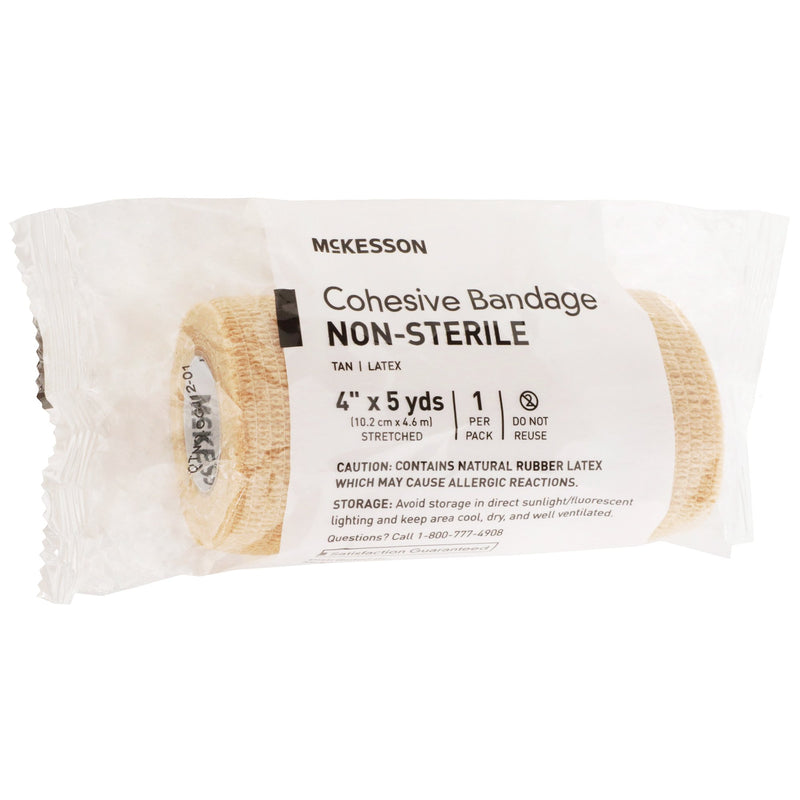 McKesson Self-adherent Closure Cohesive Bandage, 2 Inch x 5 Yard, 1 Pack