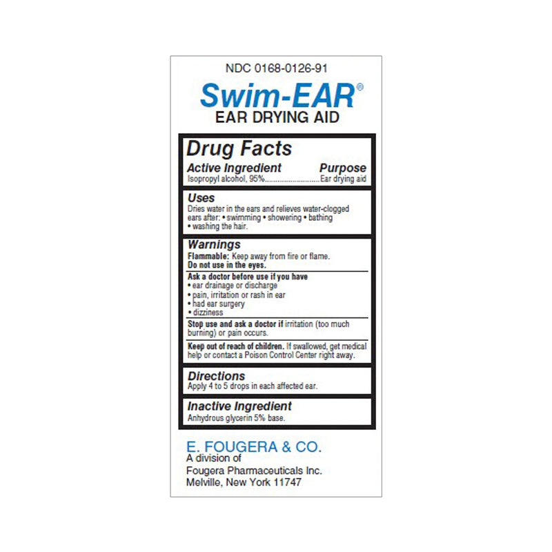 Sandoz Swim-Ear® Ear Drops, 1 Fl. Oz., 1 Each (Over the Counter) - Img 2