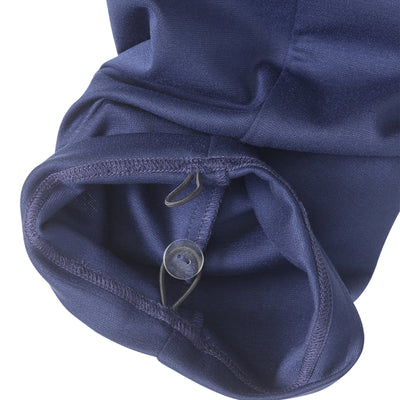 Silverts® Women's Open Back Soft Knit Pant, Navy Blue, 3X-Large, 1 Each (Pants and Scrubs) - Img 5