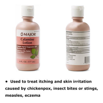 Major® Calamine / Zinc Oxide Itch Relief, 177 mL Bottle, 1 Each (Over the Counter) - Img 5