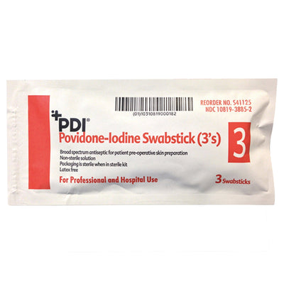 PDI® PVP Iodine Prep Swabsticks, 1 Pack (Skin Care) - Img 2