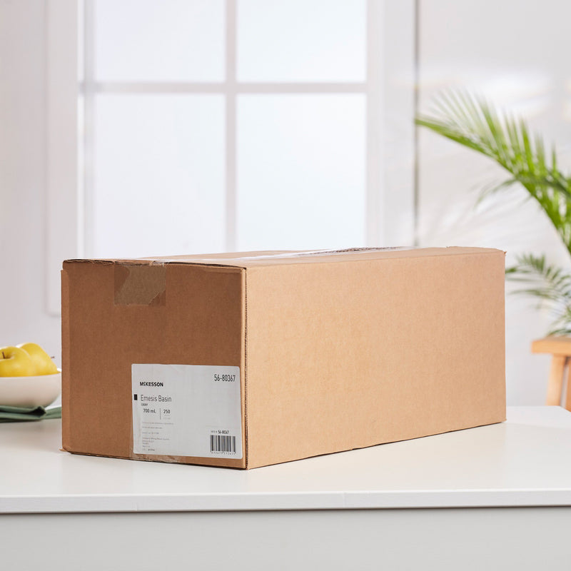 McKesson Emesis Basin, 700 mL, Gray, 1 Case of 250 (Basins) - Img 9