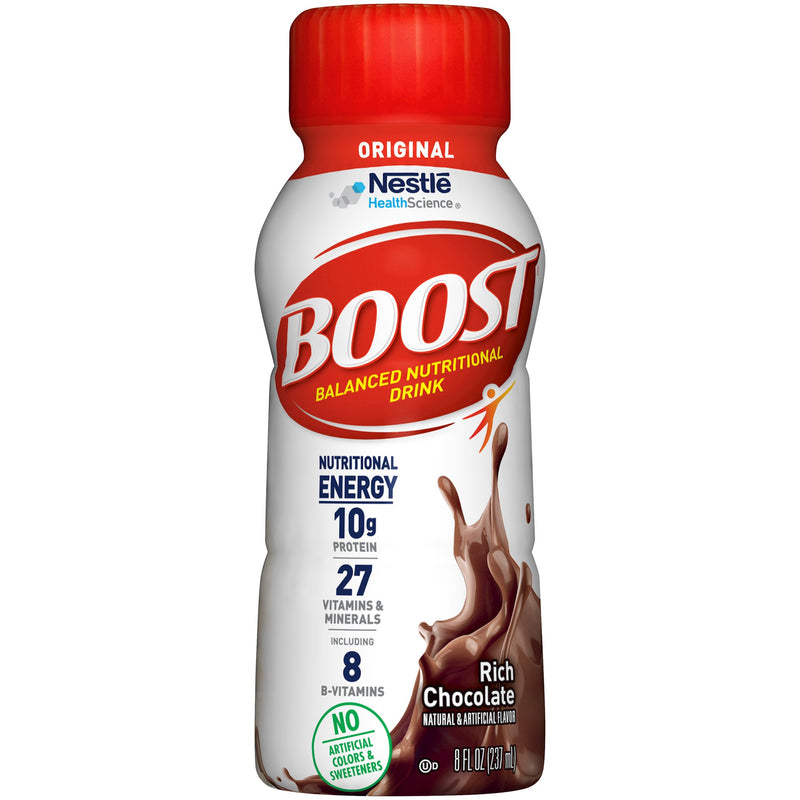 Boost® Original Chocolate Oral Supplement, 8 oz. Bottle, 1 Each (Nutritionals) - Img 2