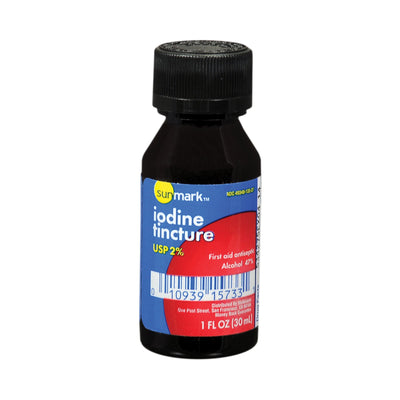 sunmark® Iodine Tincture Antiseptic, 1 oz. Bottle, 1 Each (Over the Counter) - Img 7