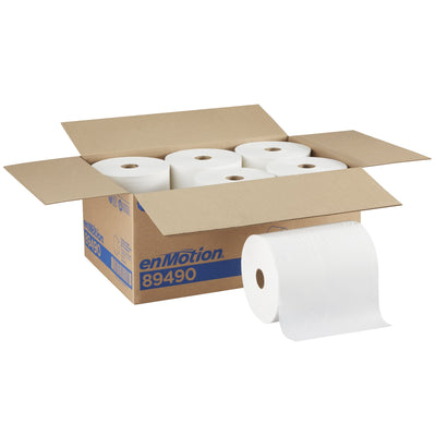 enMotion® Touchless White Paper Towel, 10 Inch x 800 Foot, 1 Case of 6 (Paper Towels) - Img 3