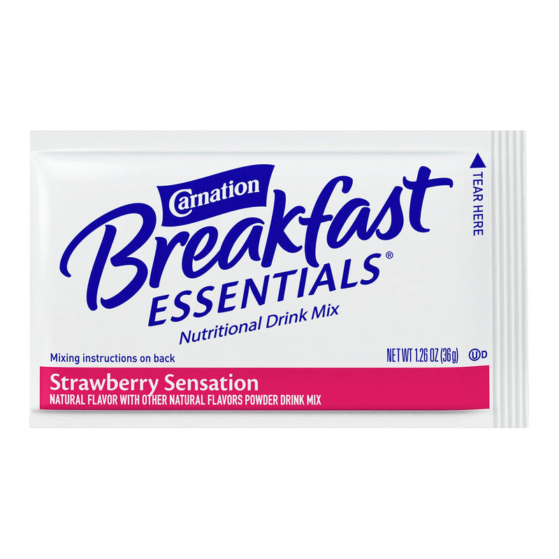 Carnation Breakfast Essentials® Strawberry Oral Supplement, 1.26 oz. Packet, 1 Box of 10 (Nutritionals) - Img 3