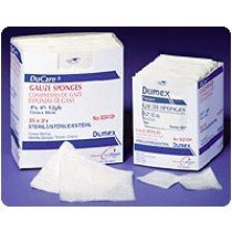 Dusoft Sterile Nonwoven Sponge, 2 x 2 Inch, 1 Box of 25 (General Wound Care) - Img 1