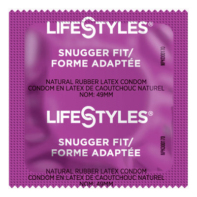 CONDOM, LIFESTYLES SNUG FIT LUBRICATED (1008/CS) (Over the Counter) - Img 1