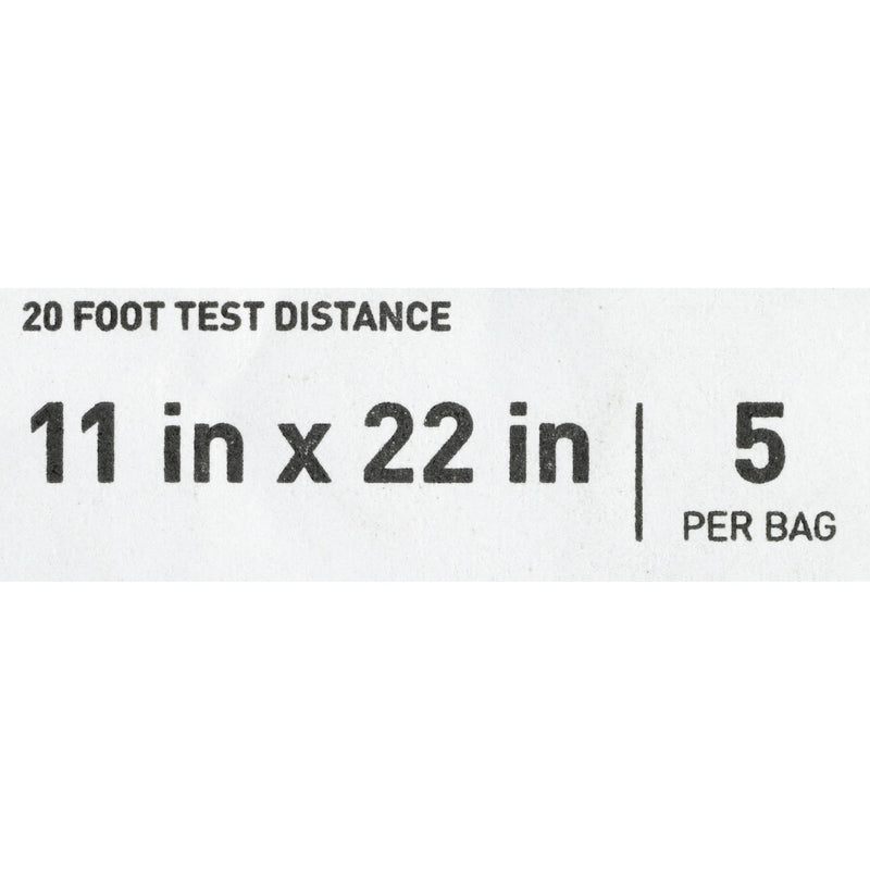 McKesson Eye Test Chart, 1 Bag of 5 (Optometry) - Img 6