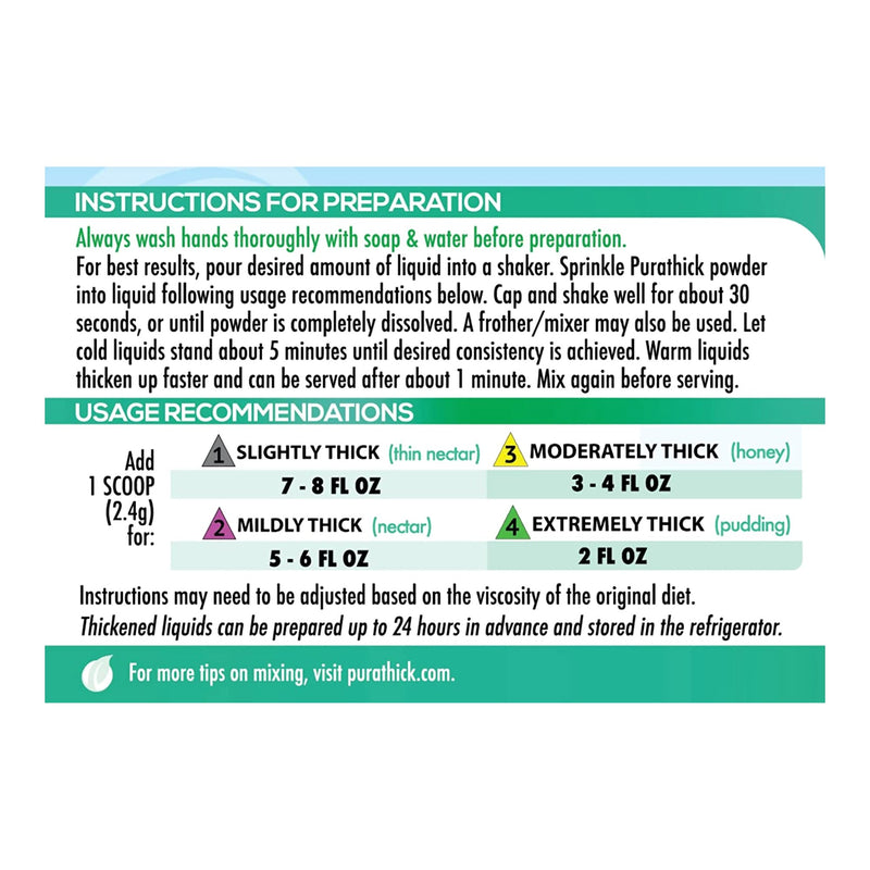 purathick™ Beverage Thickener, 1 Each (Nutritionals) - Img 4
