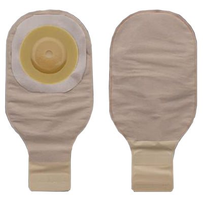 Premier™ One-Piece Drainable Beige Colostomy Pouch, 12 Inch Length, 2 Inch Flange, 1 Box of 5 (Ostomy Pouches) - Img 1