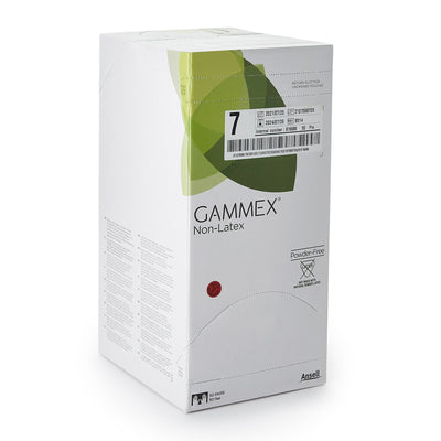 Gammex® Non-Latex Polyisoprene Surgical Glove, Size 7, Green, 1 Case of 200 () - Img 2