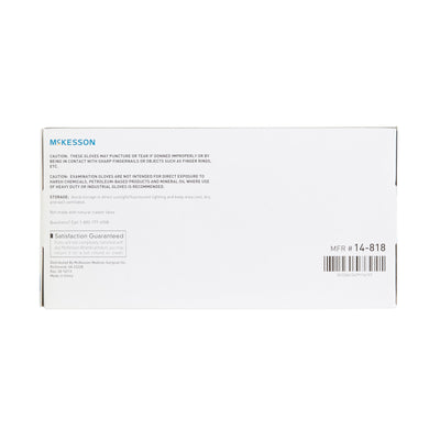 McKesson Stretch Vinyl Exam Glove, Large, Ivory, 1 Box of 100 () - Img 3