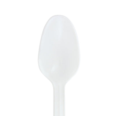 McKesson White Polypropylene Spoon, 5 Inch Long, 1 Case (Eating Utensils) - Img 3