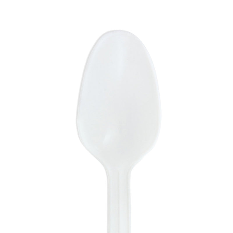 McKesson White Polypropylene Spoon, 5 Inch Long, 1 Case (Eating Utensils) - Img 3