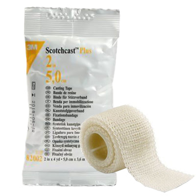 3M™ Scotchcast™ Plus White Cast Tape, 2 Inch x 4 Yard, 1 Roll (Casting) - Img 4