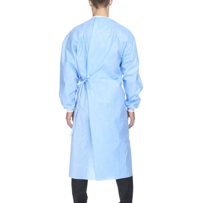 Halyard Basics Non-Reinforced Surgical Gown with Towel, 1 Case of 20 (Gowns) - Img 2