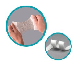 Durafiber Absorbent Gelling Fiber Dressing, 6 x 6 Inch, 1 Each (Advanced Wound Care) - Img 1
