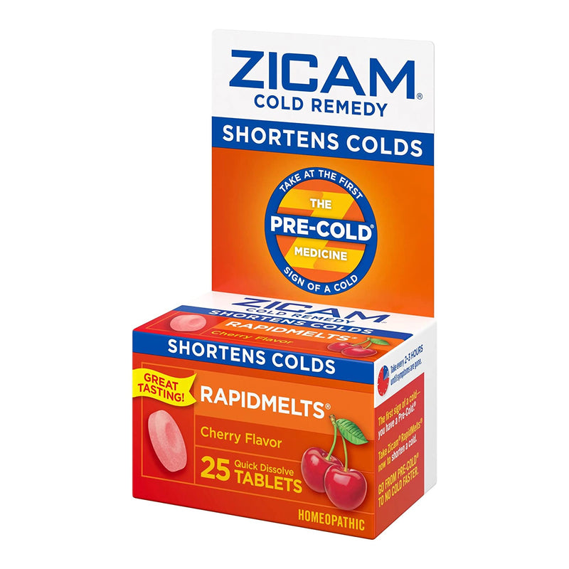 Zicam® Zincum Aceticum / Zincum Gluconicum Cold and Cough Relief, 1 Box of 25 (Over the Counter) - Img 3