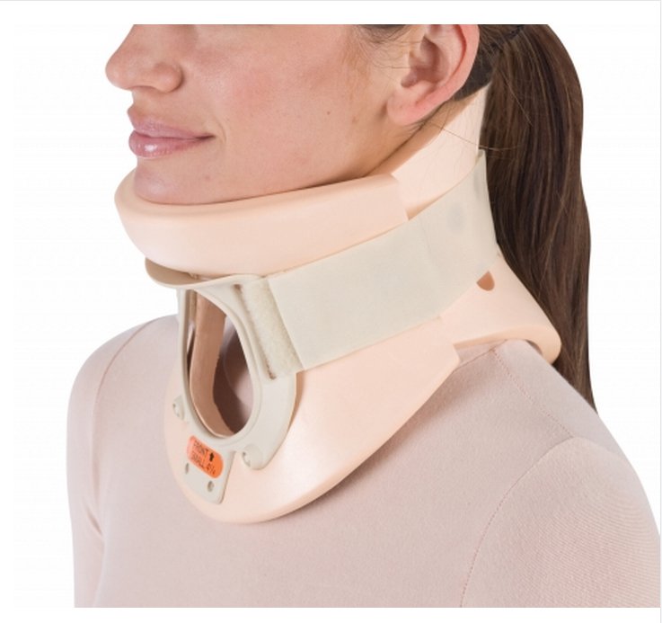 ProCare California Rigid Cervical Collar, Large, 4¼ Inch Height, 1 Each (Immobilizers, Splints and Supports) - Img 1